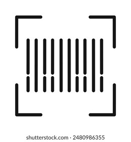 Barcode Scanner Icon for Inventory and Retail Management