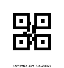 barcode scanner icon isolated sign symbol vector illustration - high quality black style vector icons
