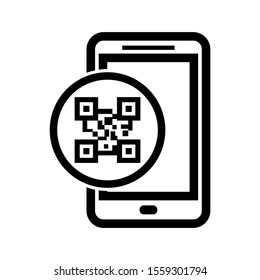 barcode scanner icon isolated sign symbol vector illustration - high quality black style vector icons
