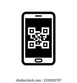 barcode scanner icon isolated sign symbol vector illustration - high quality black style vector icons

