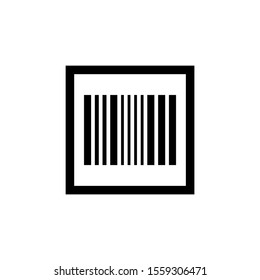 barcode scanner icon isolated sign symbol vector illustration - high quality black style vector icons
