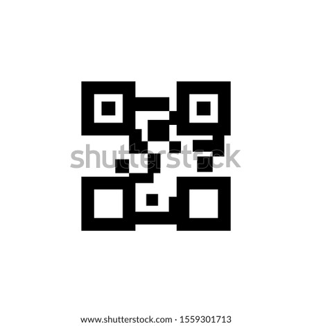 barcode scanner icon isolated sign symbol vector illustration - high quality black style vector icons
