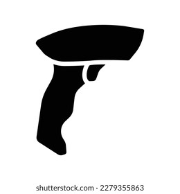 Barcode scanner icon on trendy design