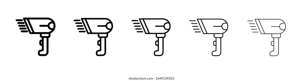 Barcode scanner icon simple illustration logo art