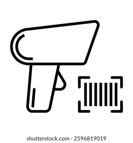 barcode scanner icon vector design symbol templates