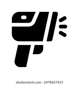 barcode scanner icon. vector glyph icon for your website, mobile, presentation, and logo design.