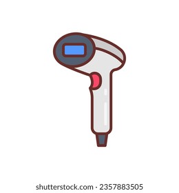 Barcode Scanner icon in vector. Illustration