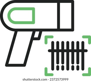 Barcode Scanner icon vector image. Suitable for mobile application web application and print media.