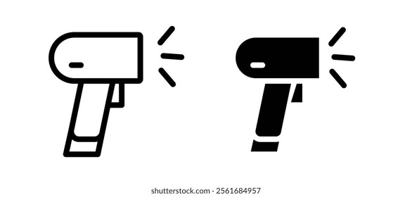 Barcode scanner icons for web ui designs