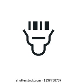 Barcode Scanner Modern Simple Outline Vector Icon