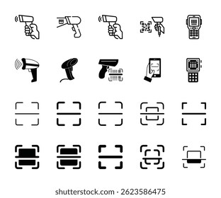 Barcode scanner, QR code scanner, tag scanner, shopping item scanner