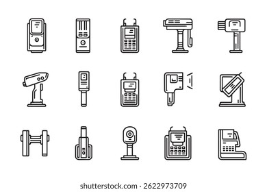 Barcode scanner ultra line art