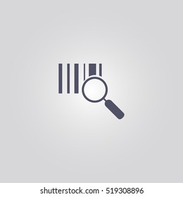 barcode search icon design