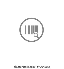 barcode search icon . scanner icon