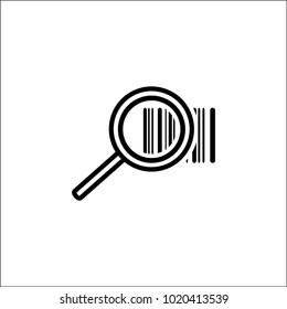 Barcode search icon.scanner icon. business icon.search icon.