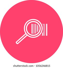 Barcode search icon.scanner icon. business icon.search icon.
