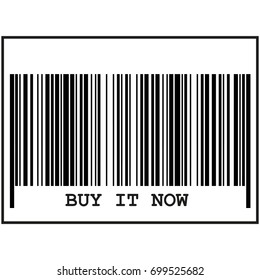 Barcode sign illustration. Vector. Black icon on white background