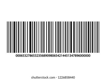 Barcode or Strip Code Data, Information, Price and Identification Product. Vector illustration
