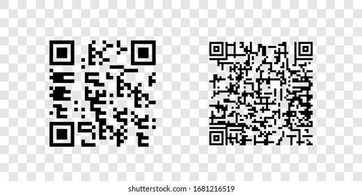 Barcode. Supermarket scan code bars and qr codes, industrial barcode price black labels realistic isolated vector