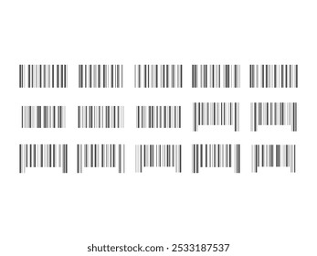 Barcode Technology scan Element Set