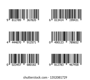 Barcode vector graphic illustration