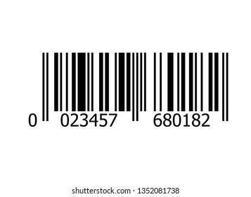 Barcode vector graphic illustration