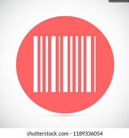 barcode vector icon 10 eps