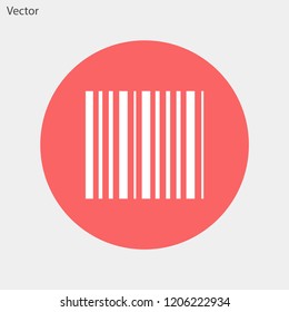 barcode vector icon 10 eps