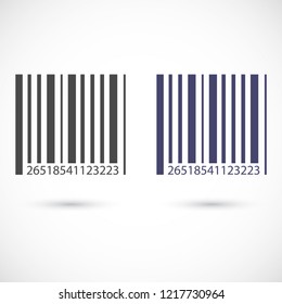 barcode vector icon 10 eps