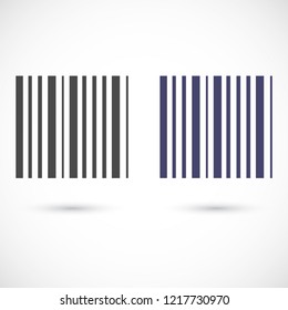 barcode vector icon 10 eps