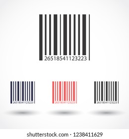 barcode vector icon 10 eps