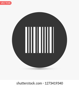 barcode vector icon 10 eps
