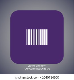 Barcode Vector icon