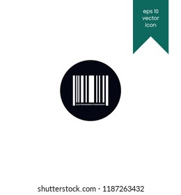 Barcode vector icon