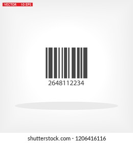 Barcode Vector icon