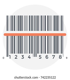 
Barcode Vector Icon
