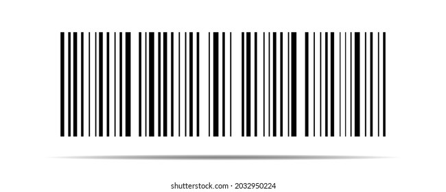 Barcode vector icon. Bar code for web