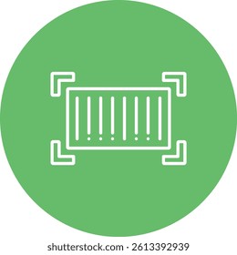 Barcode vector icon. Can be used for printing, mobile and web applications.