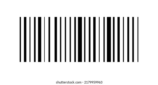 Barcode vector icon. Design for web and mobile app. Vector illustration isolated on white background