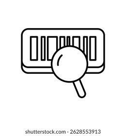Barcode Vector icon stock illustration