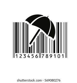 Barcode. Vector illustration.