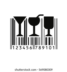 Barcode. Vector illustration.