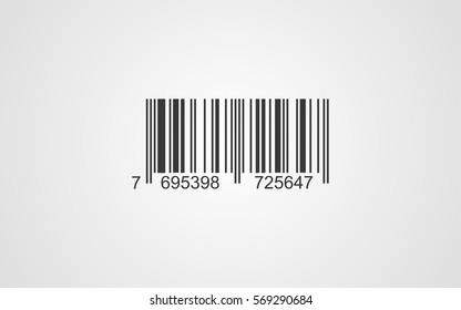 Barcode. Vector illustration.