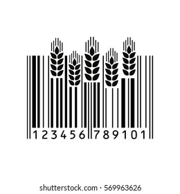 Barcode. Vector illustration.