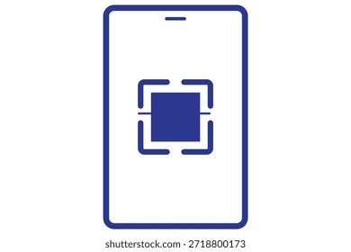 Ilustración vectorial de código de barras., icono de código de barras, icono de código de barras realista sobre fondo blanco EPS 10.