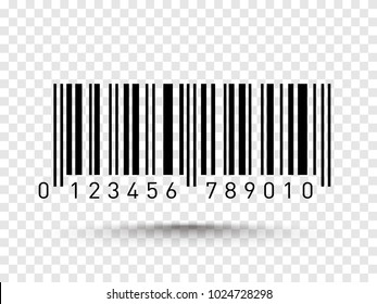 Barcode vector illustration isolated.