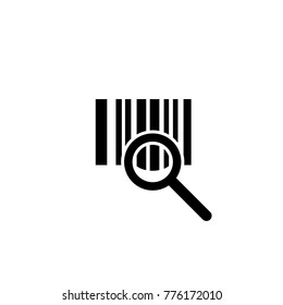 Barcode verifying vector icon