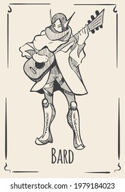 Bard sketch of game classes of multiplayer games