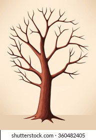 Bare Brown Tree