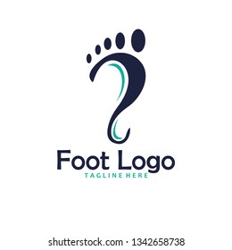 Bare Foot Logo Stock Vector (Royalty Free) 1342658738 | Shutterstock